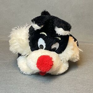 Looney Tunes Sylvester Jr Plush Stuffed Animal Warner Bros 9" 1987 Vintage